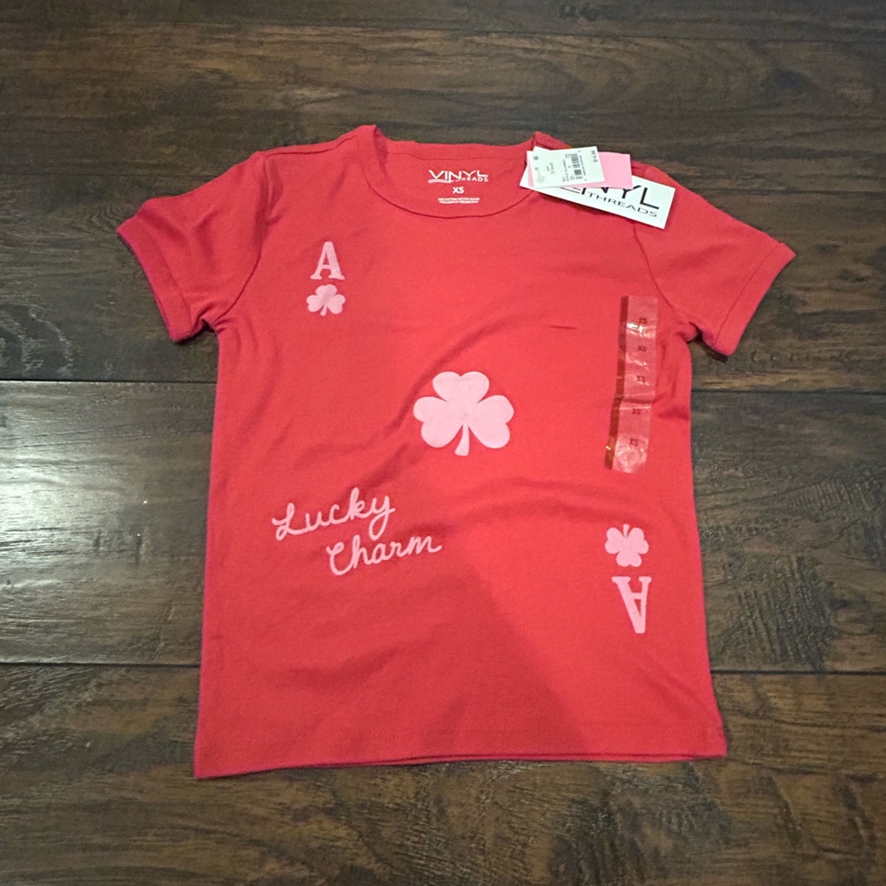 Target Red Lucky Charm Tee